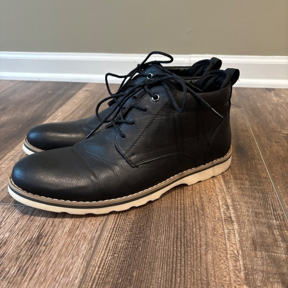 Madden by Steve Madden Bulit Lace-Up Chukka Boot Black Men's Size 10 - Picture 4 of 9